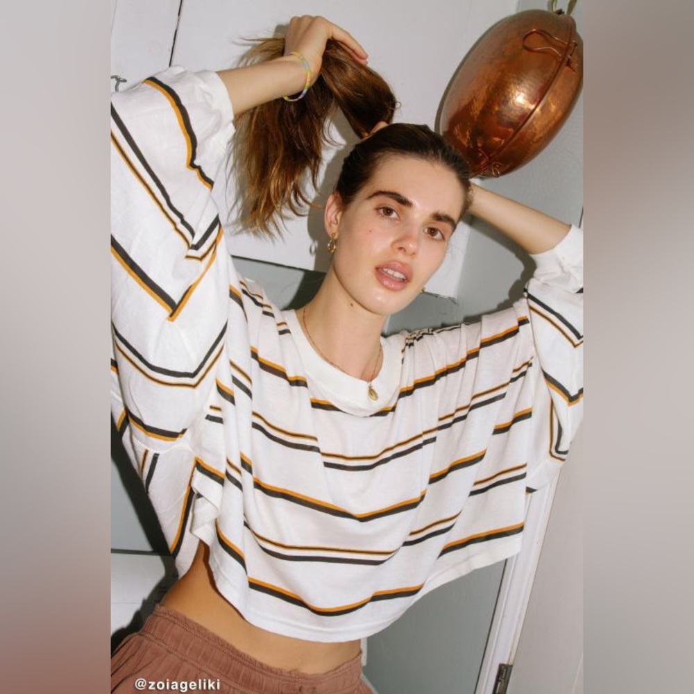 out from under long sleeve shirt